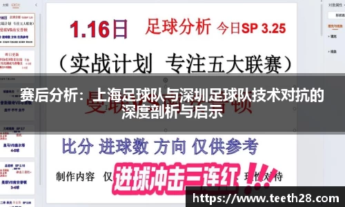赛后分析：上海足球队与深圳足球队技术对抗的深度剖析与启示